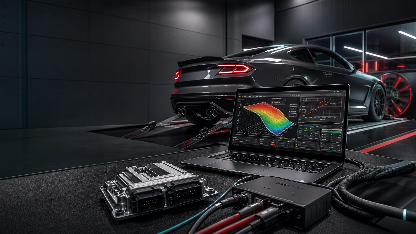 ECU calibration workspace